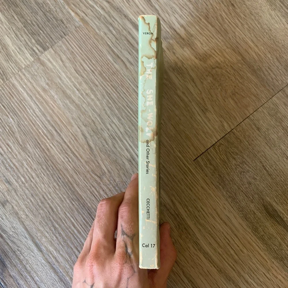 The She-Wolf and Other Stories Giovanni Verga 1962 UC Press Paperback Vintage